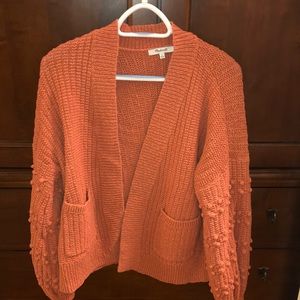 Madewell bobble sleeve sweater